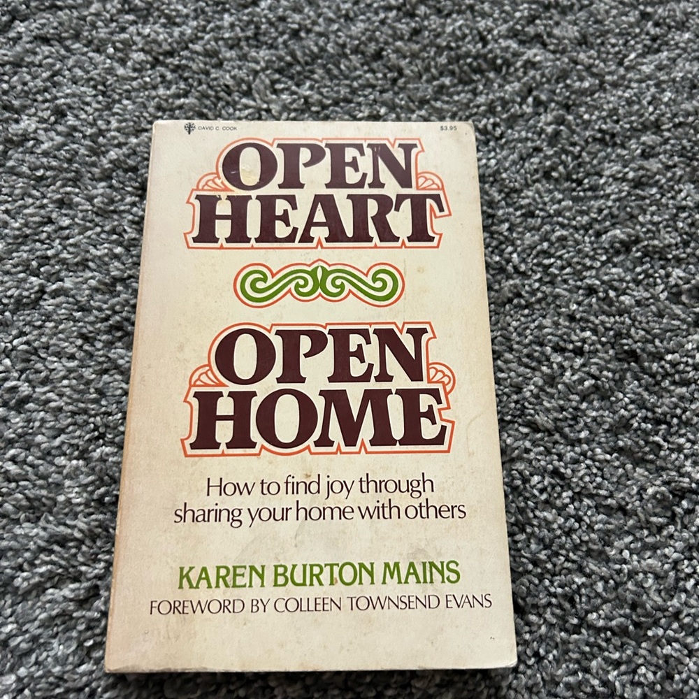 Open Heart Open Home Book